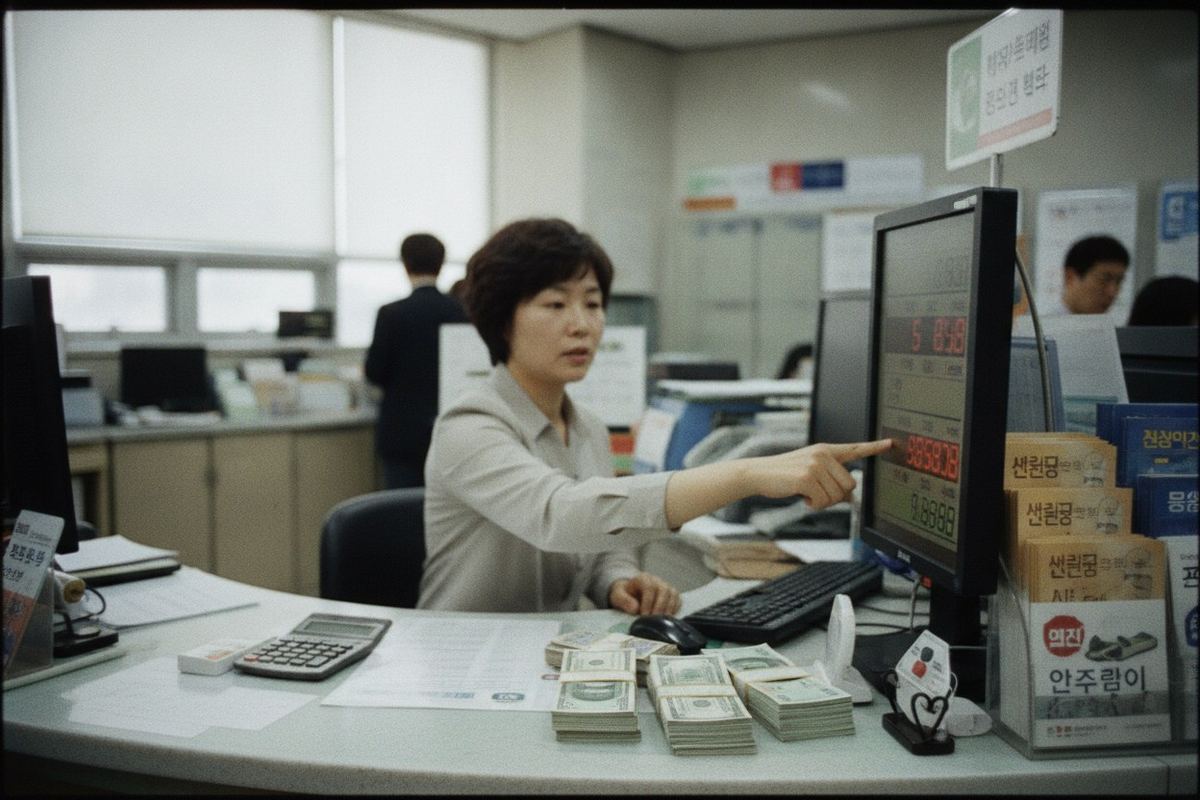 원/달러 1430원선…외국인 매도에도 환율은 내렸다